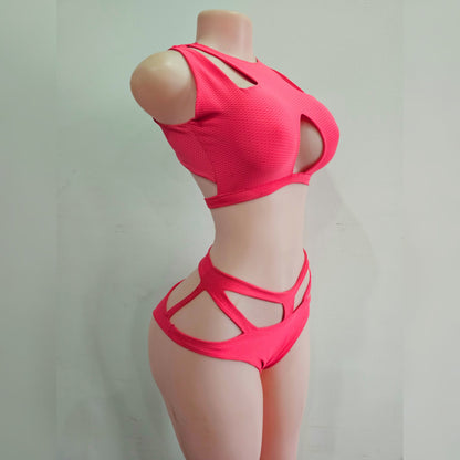 Barbie two piece spandex swimsuit