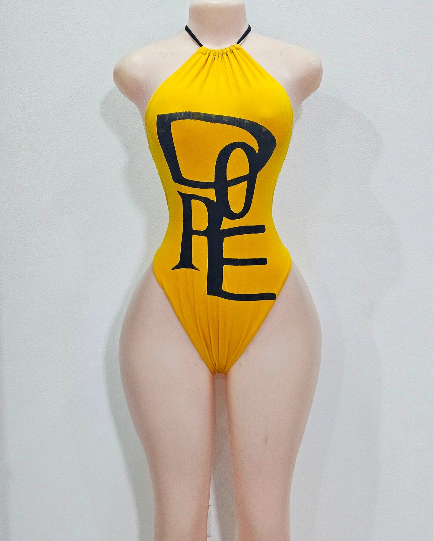 Dope Spandex one piece swimsuit