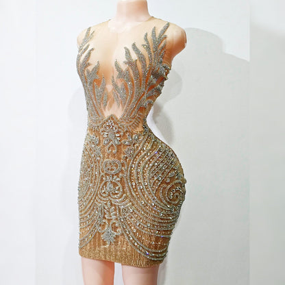 Diamond Fuego Cocktail dress