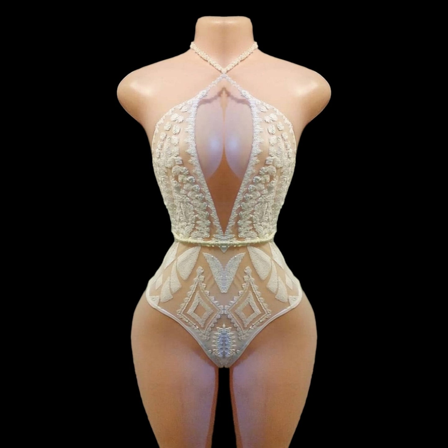 Allele Sequin one piece monokini