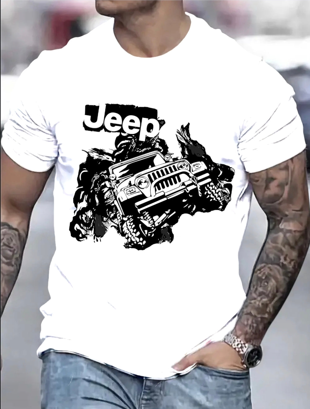 Dirt JEEP T-shirt.